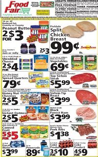 Choose local weekly flyers in your area. Food Fair Markets Weekly Ad Circular