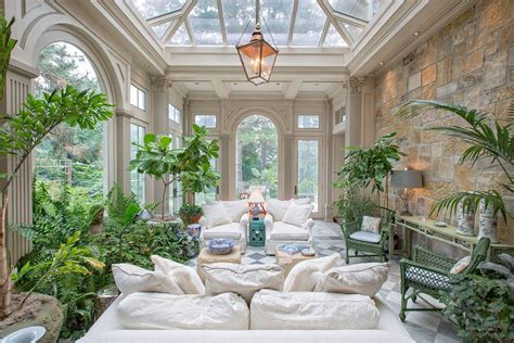 Traditional Sunroom Blends Indoor And Outdoor Greenery Omaha Ne