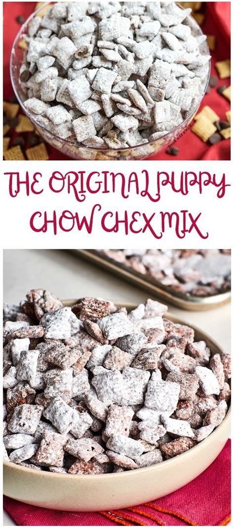 Shake and pour onto a flat surface to set. PUPPY CHOW CHEX MIX RECIPE FOR ANY OCCASION! | HERTHEO ...