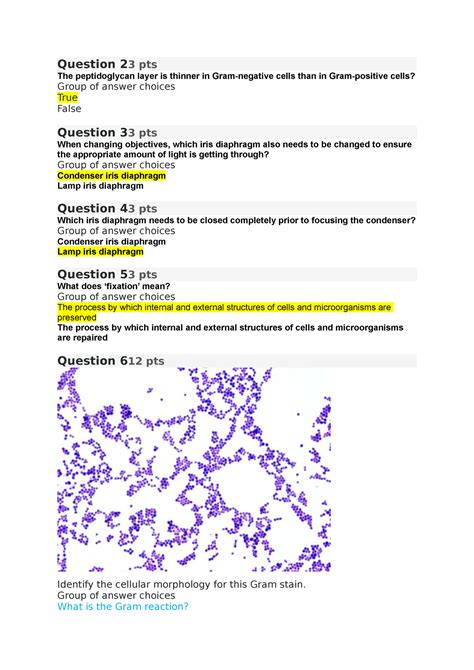 Online Laboratory Competency 1 And 2 Microscopy And Gram Staining