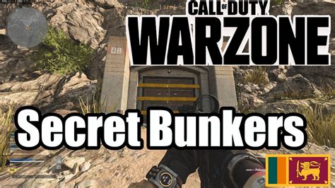 How To Open The Secret Bunkers In Warzone Sri Lanka Youtube