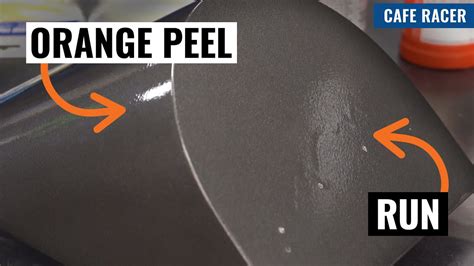 How To Fix Clear Coat Removing Orange Peel And Runs Youtube