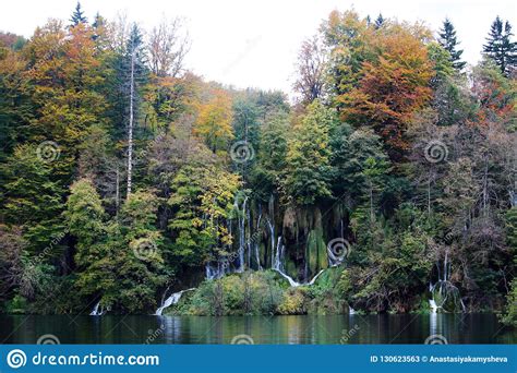 Plitvice Lakes National Park Croatia Stock Image Image