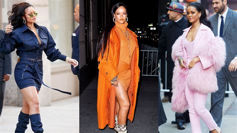 Rihanna Best Street Style Outfits 88 Rihanna Fashion Looks Marie Claire