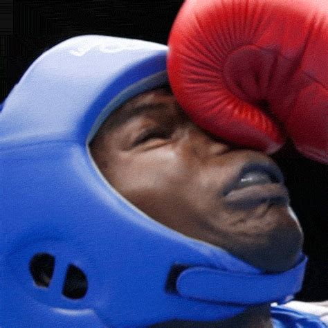 This Animated Image Shows Boxers Being Hit In The Face