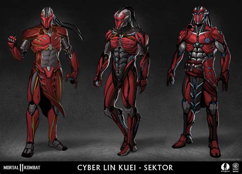 Sektor And Cyrax Mortal Kombat 11 Concept Art Mortal Kombat Online