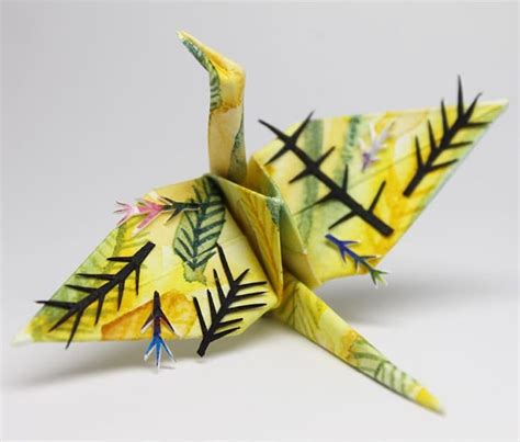 Paper Artist Creates Elaborate Origami Crane Every Day For 1000 Days