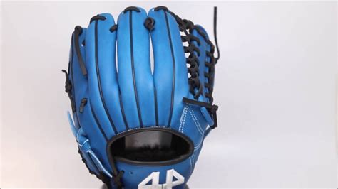 44 Pro Custom Baseball Glove Signature Series Royal Blue Black Trapeze