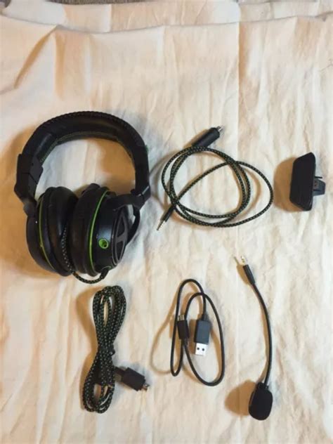 Turtle Beach Ear Force Xo Seven Black Headband Headsets For Microsoft