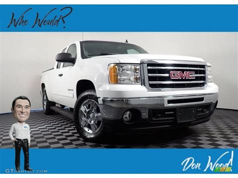 2012 Summit White Gmc Sierra 1500 Sle Extended Cab 4x4 139927088 Photo