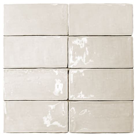 3x6 Subway Tile Backsplash 100 Sf Kitchen Tile Backsplash 3x6 White