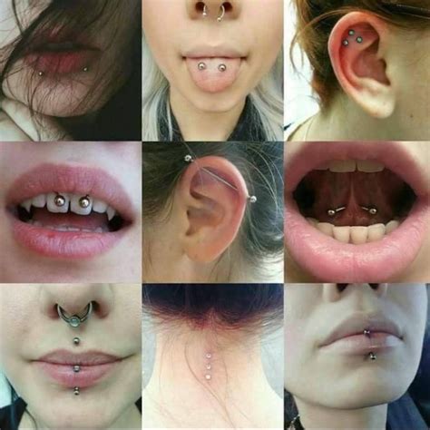 Pin By Denda On Piercings Face Piercings Mouth Piercings Facial