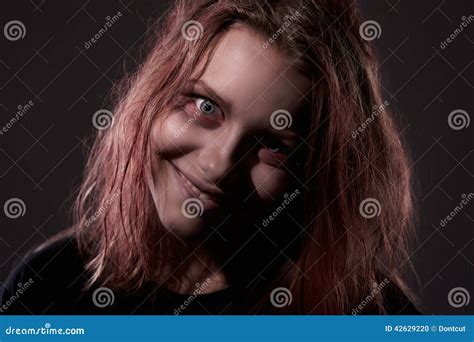 Girl Possessed By A Demon Stock Photo Image 42629220