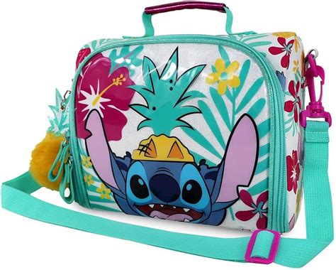 Disney Disney Lilo And Stitch Lunch Bag Insulated School Snack Bag Food Coozi Box Beach Tv