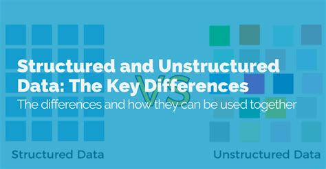 What Is The Difference Between Structured And Unstructured Data Nix