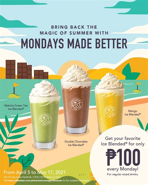 The Coffee Bean And Tea Leafs Mondays Made Better Promo Proud Kuripot