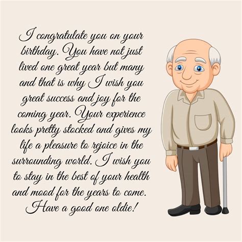 Birthday Wishes For Older Man