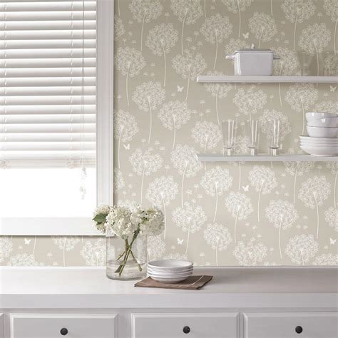 Taupe Peel And Stick Wallpaper F