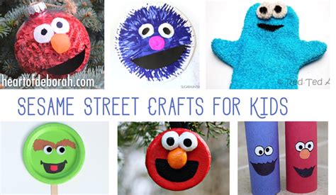 Sesame Street Crafts For Kids
