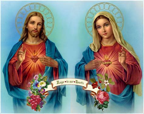 Daily Consecration To The Sacred Hearts Of Jesus And Mary Daily