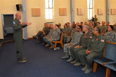 Dvids News Usafe Leadership Visits Air National Guardsmen At Landstuhl