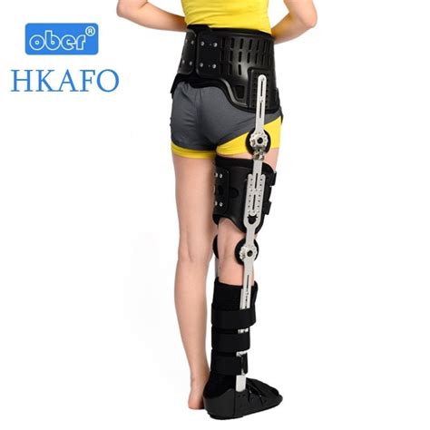 Hkafo Ober Hip Knee Ankle Foot Orthosis Medical Leg Fracture Lower Limb Paralysis Hip Walking