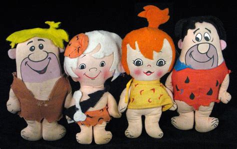 Lot Detail 1960s Knickerbocker Flintstones Dolls Lot Flintstones