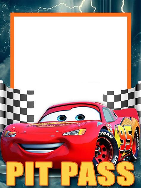 Lightning Mcqueen Free Printable Party Invitations
