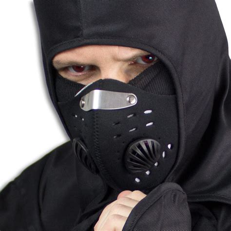 Ninja Half Mask Cloth Mempo Costume Accessories