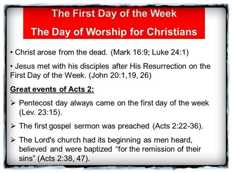 Tomorrow Is The Lords Day Remember To Worship Christ At Church
