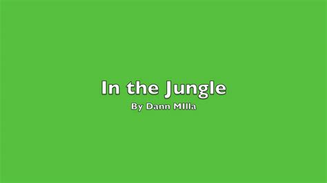 In The Jungle The Mighty Jungle Cover Youtube