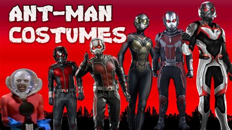 Evolution Of Ant Man Costumes 1978 2023 Animated Youtube
