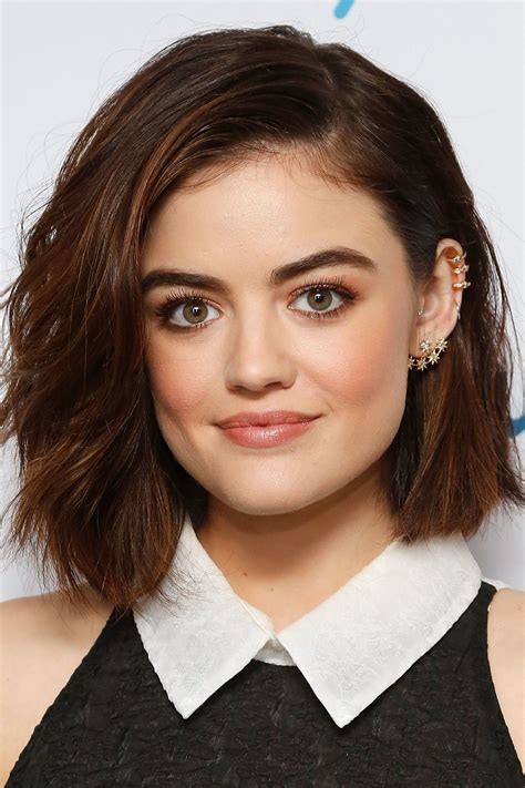 The Beauty Evolution Of Lucy Hale Lucy Hale Short Hair Lucy Hale Good Hair Day