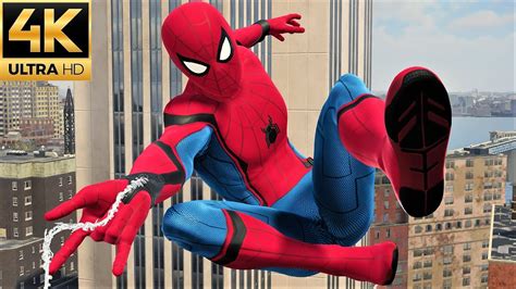 Spider Man Remastered Pc Stark Suit Free Roam Gameplay 4k 60fps