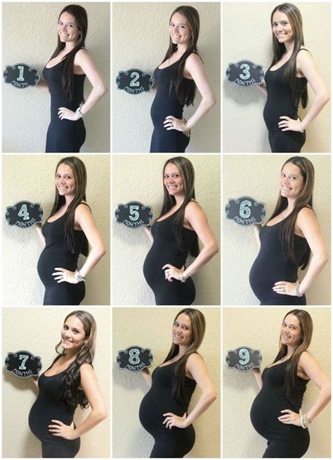 Weekly Baby Bump Progression Fotos Mujer Embarazada Fotos Divertidas