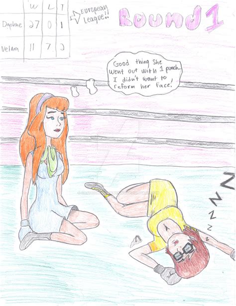 Daphne Blake Vs Velma Boxing By Cartoonwomenboxing On Deviantart