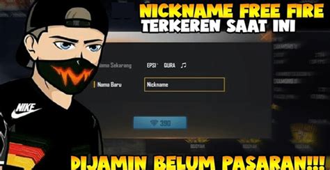 Nama Ff Keren Versi Turu Simbol Pro 62 Rumit Yang Viral