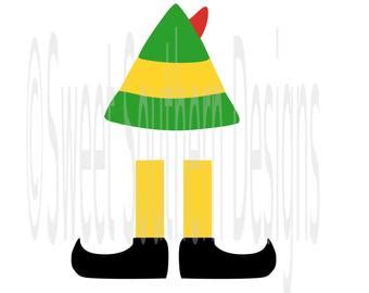 Buddy the elf svg cut + clipart *files* for diy projects, inspired by movie elf with will ferrell. buddy the elf hat clipart 10 free Cliparts | Download ...