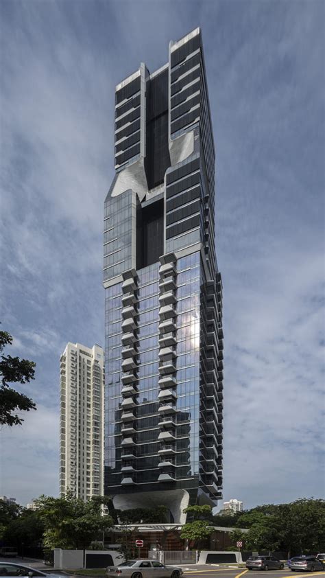Architect Ben Van Berkel 2017 Scotts Tower Residential Tower Singapore