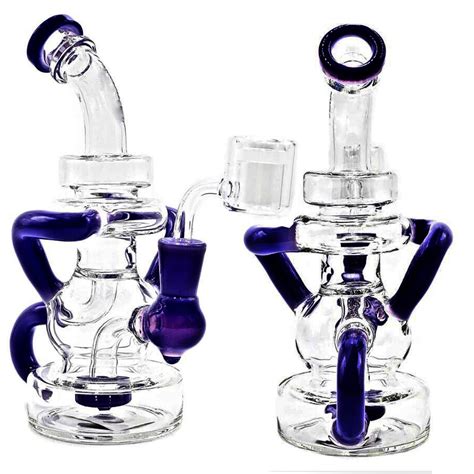 2020 Blue Glass Pipes Beaker Smoking Pipe Pyrex Hand Pipe Dry Herb