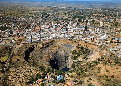 The Big Hole Kimberley South Africa Amazing Places