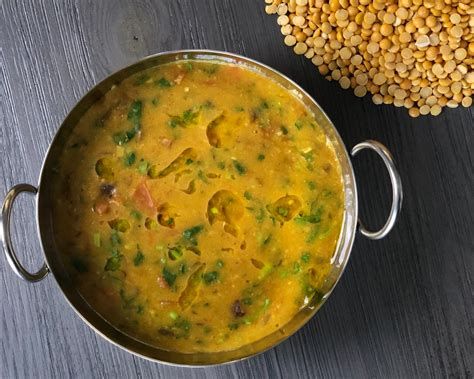 Instant Pot Maseladar Chana Dal Tadka Spiced Yellow Split Pea Soup