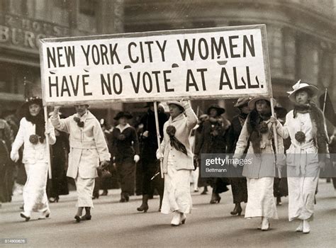 Woman Suffrage New York City Women Of The March News Photo Getty Images