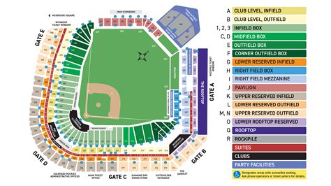 Coors Field Seating Chart Two Birds Home