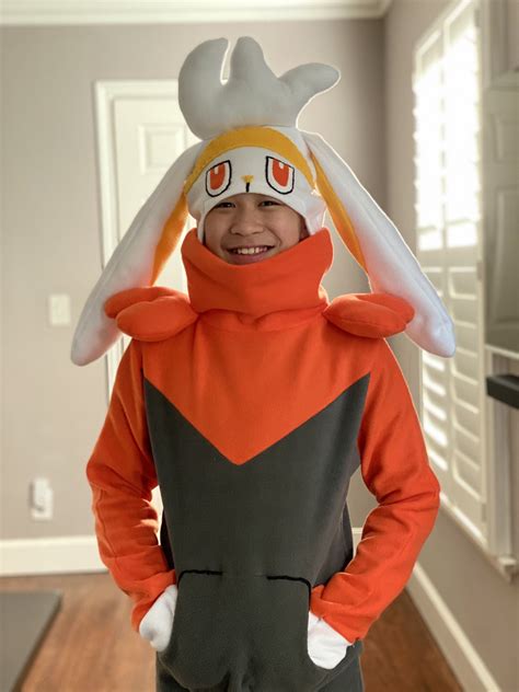 Raboot Pokemon Costume Pokemon Halloween Costume Pokemon Costumes