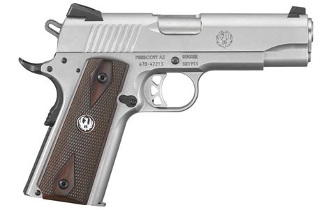 Ruger Sr1911 Commander 45 Auto Centerfire Pistol Le Sportsmans