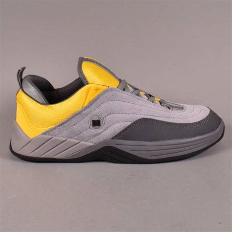 Dc Shoes Williams Slim Skate Shoes Greyyellow Skate Shoes From