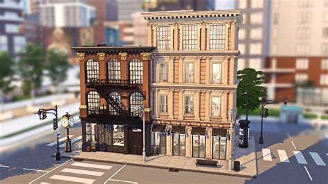 Nyc Lofts Sims 4 Speed Build Stop Motion Youtube