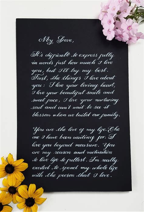 Send A Personalized Handwritten Letter For Your Loved One Valentines
