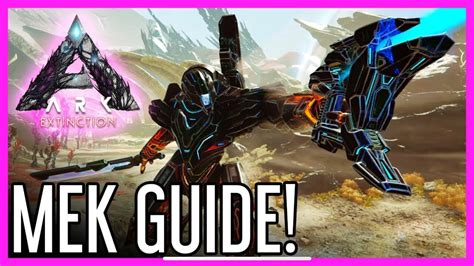 Ark How To Get Mek Suit Easyread Description Youtube